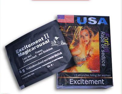 Thuốc kích dục nữ dạng bột Excitement II nhập khẩu Hoa Kì