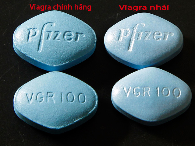 Phân biệt Viagra thật và nhái