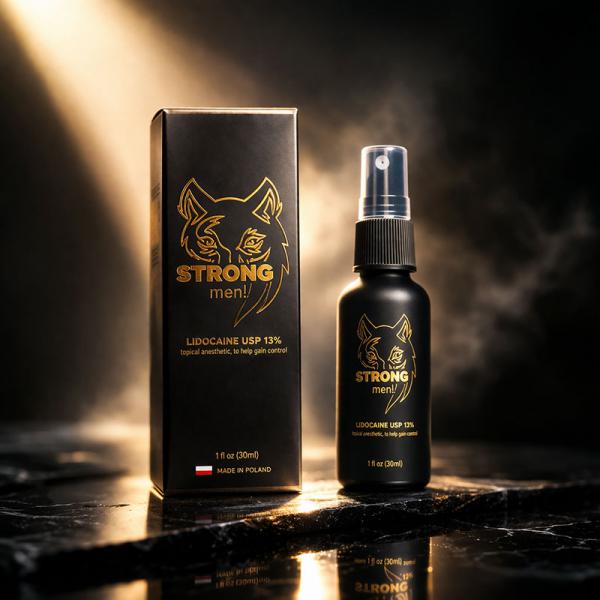 Chai thuốc xịt chống xuất tinh sớm STRONG MEN chính hãng