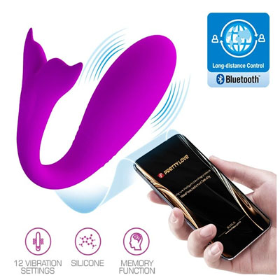 Trứng rung cá heo kết nối Bluetooth (Điện thoại)